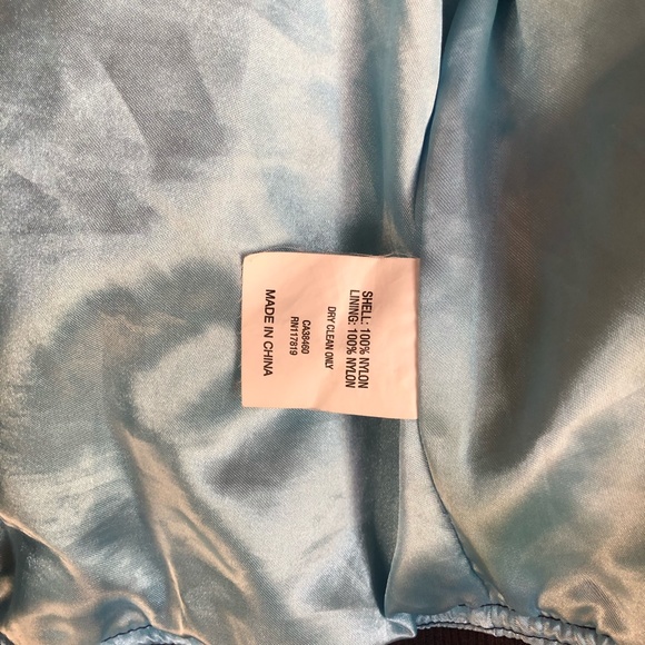 Lifetime Collective Satin Bomber Jacket - Picture 5 of 6